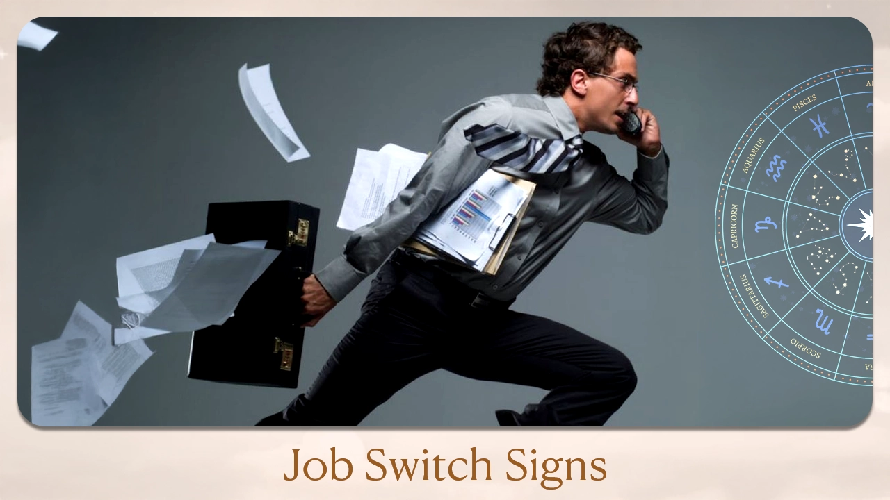 Job switch signs